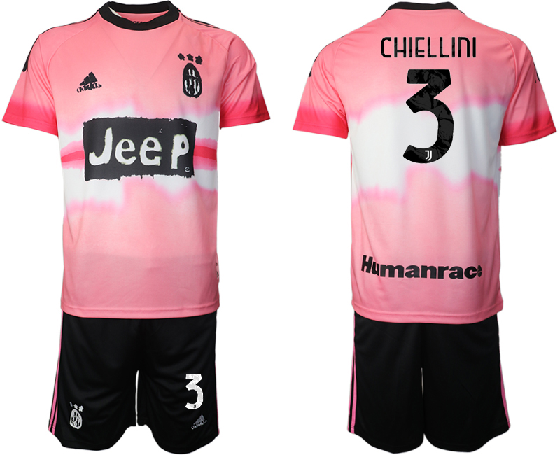 Men 2021 Juventus adidas Human Race #3 soccer jerseys->customized soccer jersey->Custom Jersey